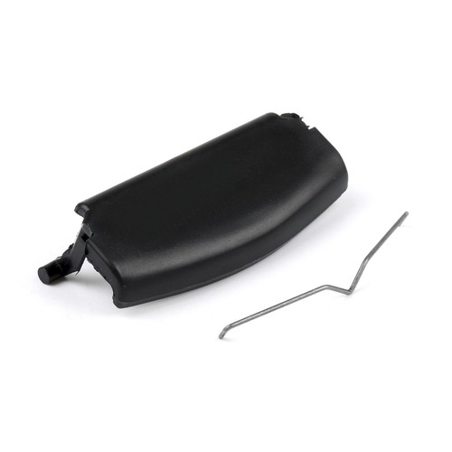 Black console center armrest - black,