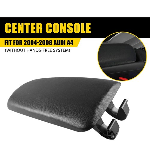Leather armrest center box - center,